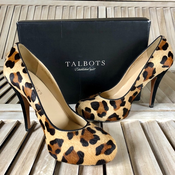 Talbots Shoes - Talbots ❤️ Leopard Heels Size: 10W